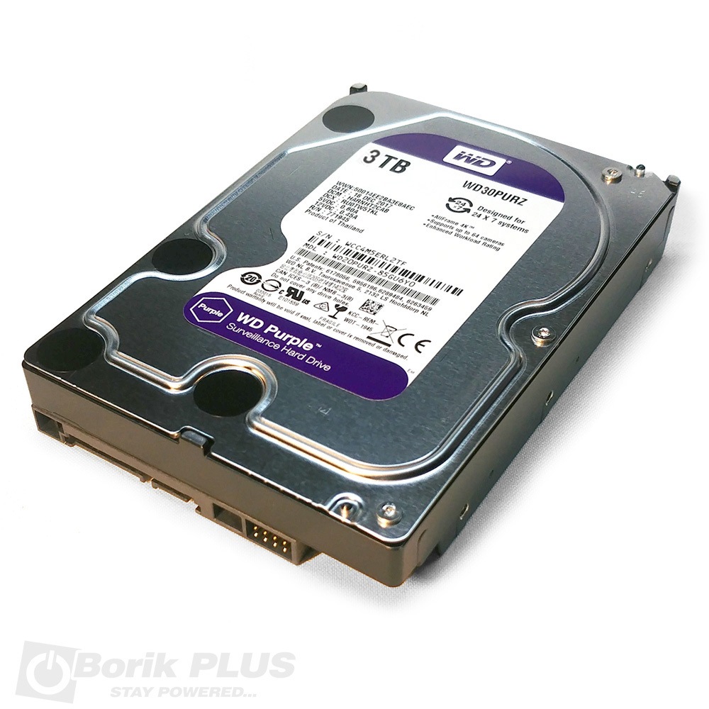 HDD za DVR WD Purple 3TB HDD za DVR WD Purple 3TB