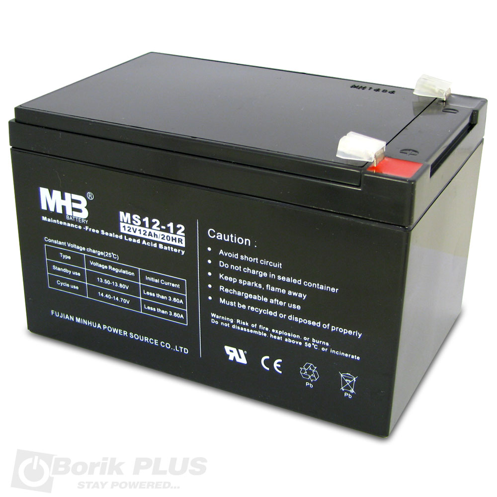 MS 12-12 Olovna VRLA baterija 12V 12Ah MS 12-12 Olovna VRLA baterija 12V 12Ah