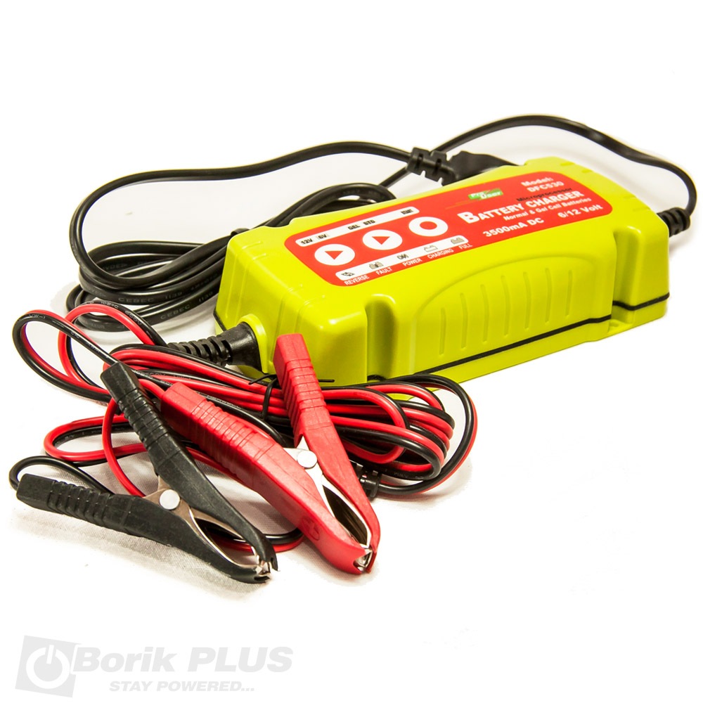 Punjač olovnih i GEL baterija 6/12V 3.5A Punjač olovnih i GEL baterija 6/12V 3.5A