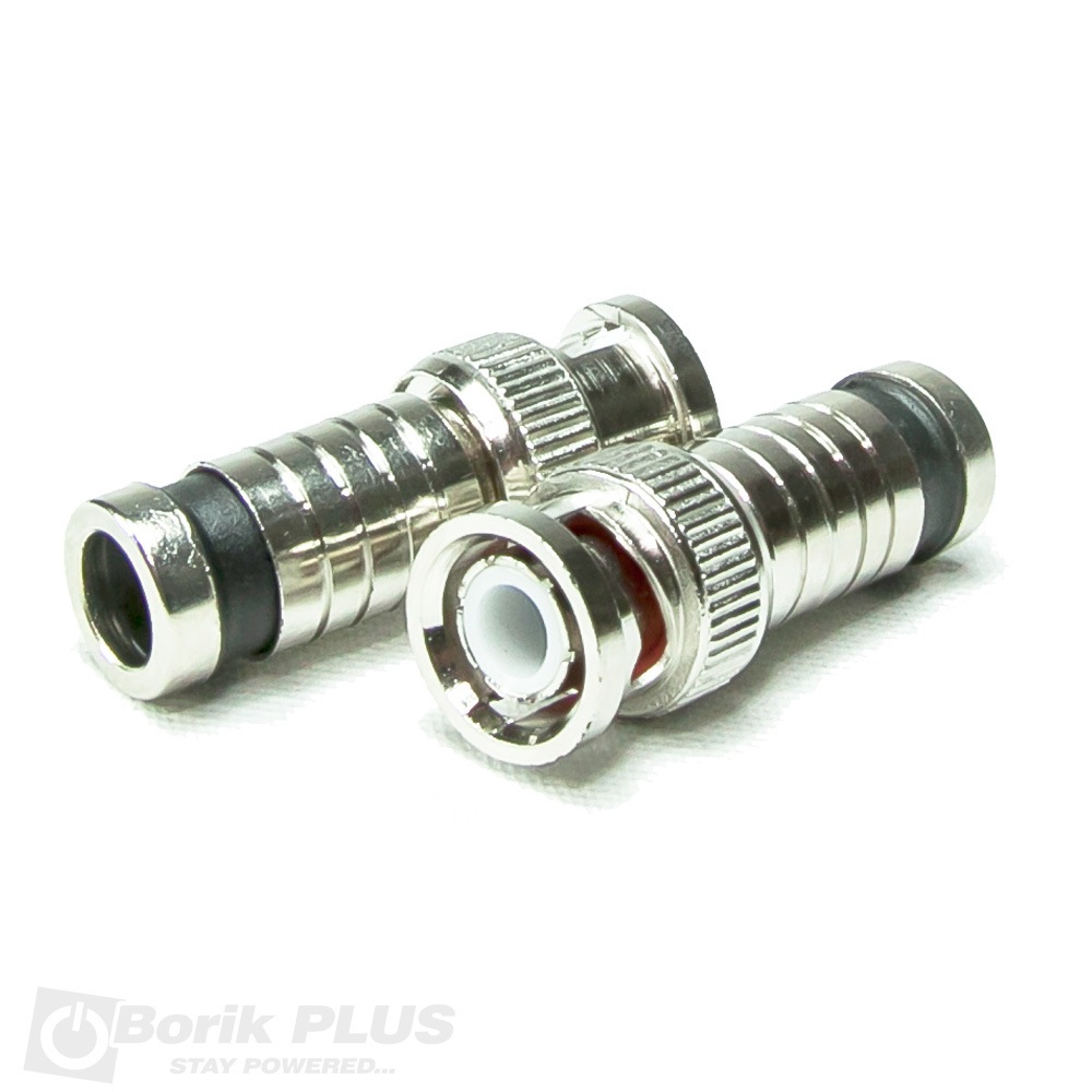 Konektor BNC muški kompresioni za RG 6 Konektor BNC muški kompresioni za RG 6