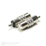 RCA konektor muški na F RCA konektor muški na F