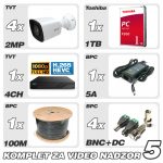 TVT komplet za video nadzor 5