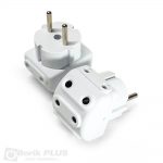 Utičnica za produžni kabl sa 3 mesta-elipsa