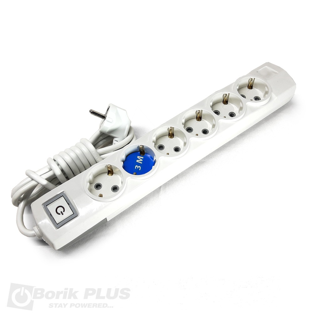 produžni-kabl-sa-6-mesta-prekidač-3m Produžni kabl sa 6 mesta i prekidačem 3m