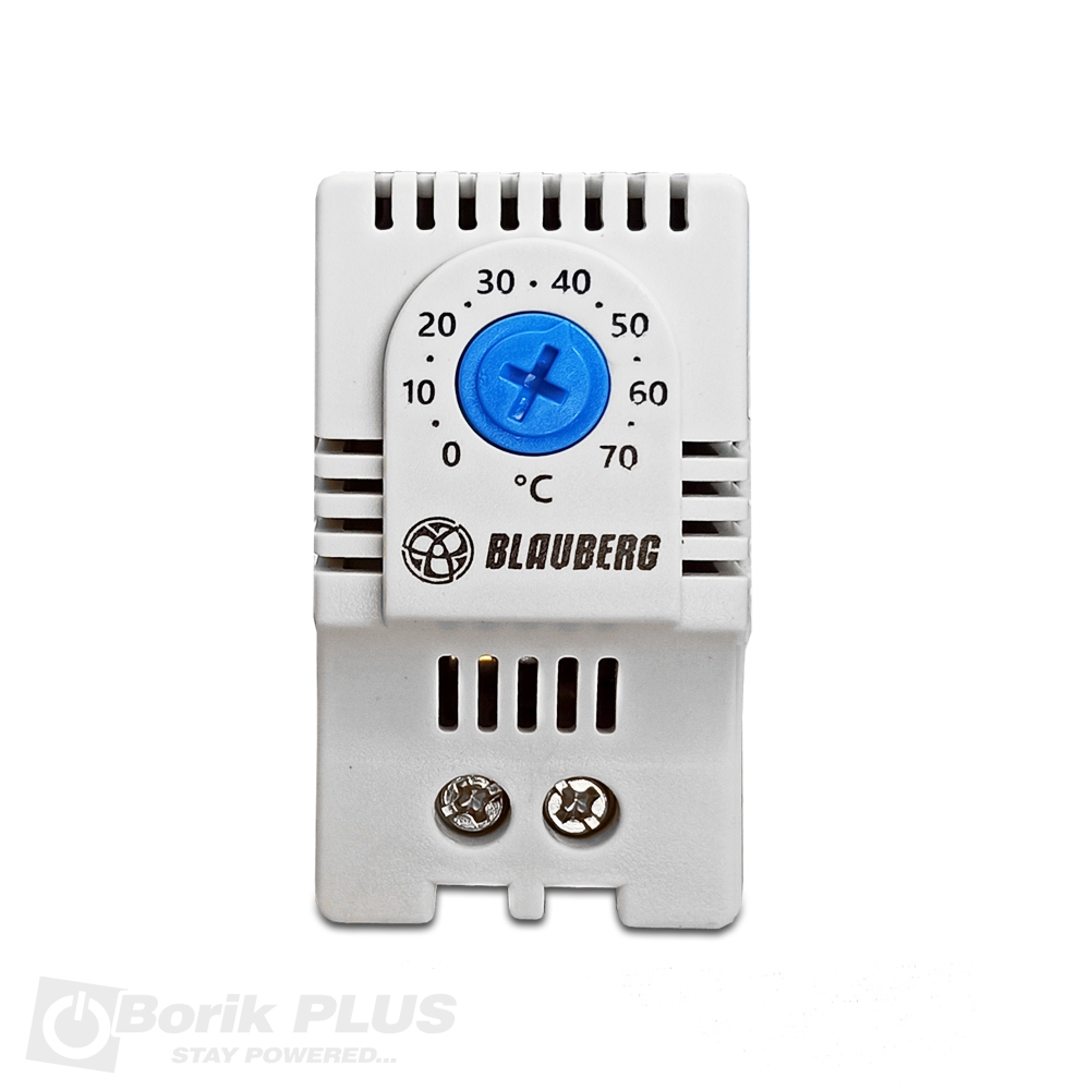 Ventilator sa termostatom za hlađenje rek-a BELI Ventilator sa termostatom za hlađenje rek-a BELI