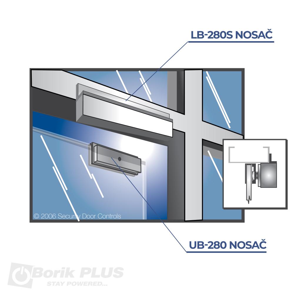Nosac-UB-280-za-staklena-vrata Nosač UB 280 za staklena vrata