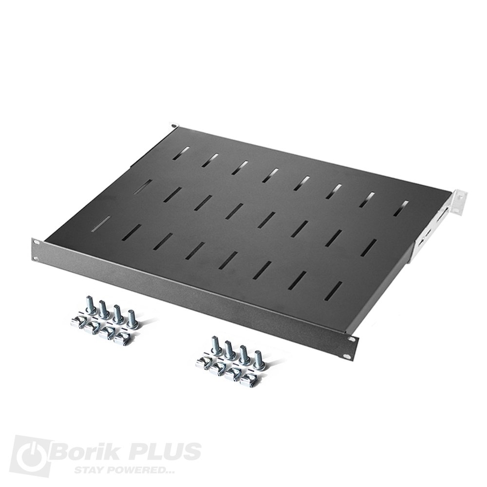 Polica-za-rek-crna-fiksna Polica za rek crna fiksna